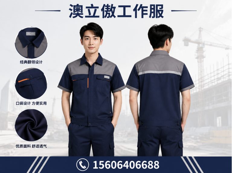 长清区职业装服装厂展示图