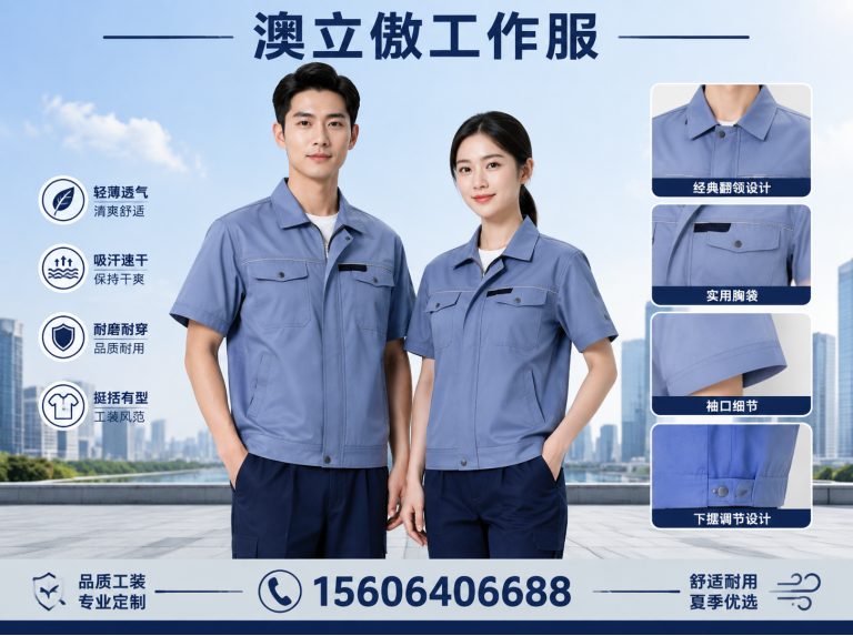 长清区澳立傲工作服展示图
